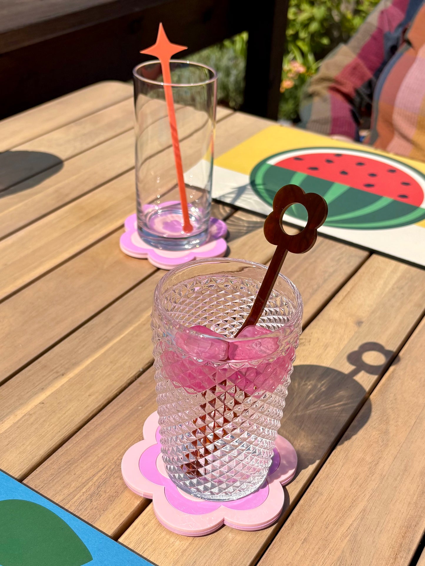 Fleur de Pop Flower Coaster Set