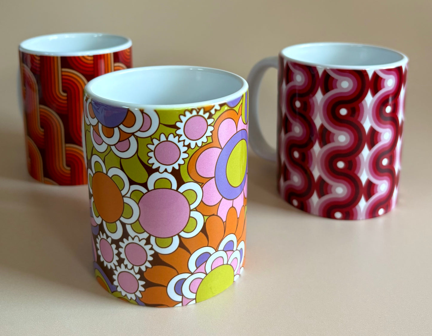 Psychedelic Supergraphic Ceramic 11oz Mug