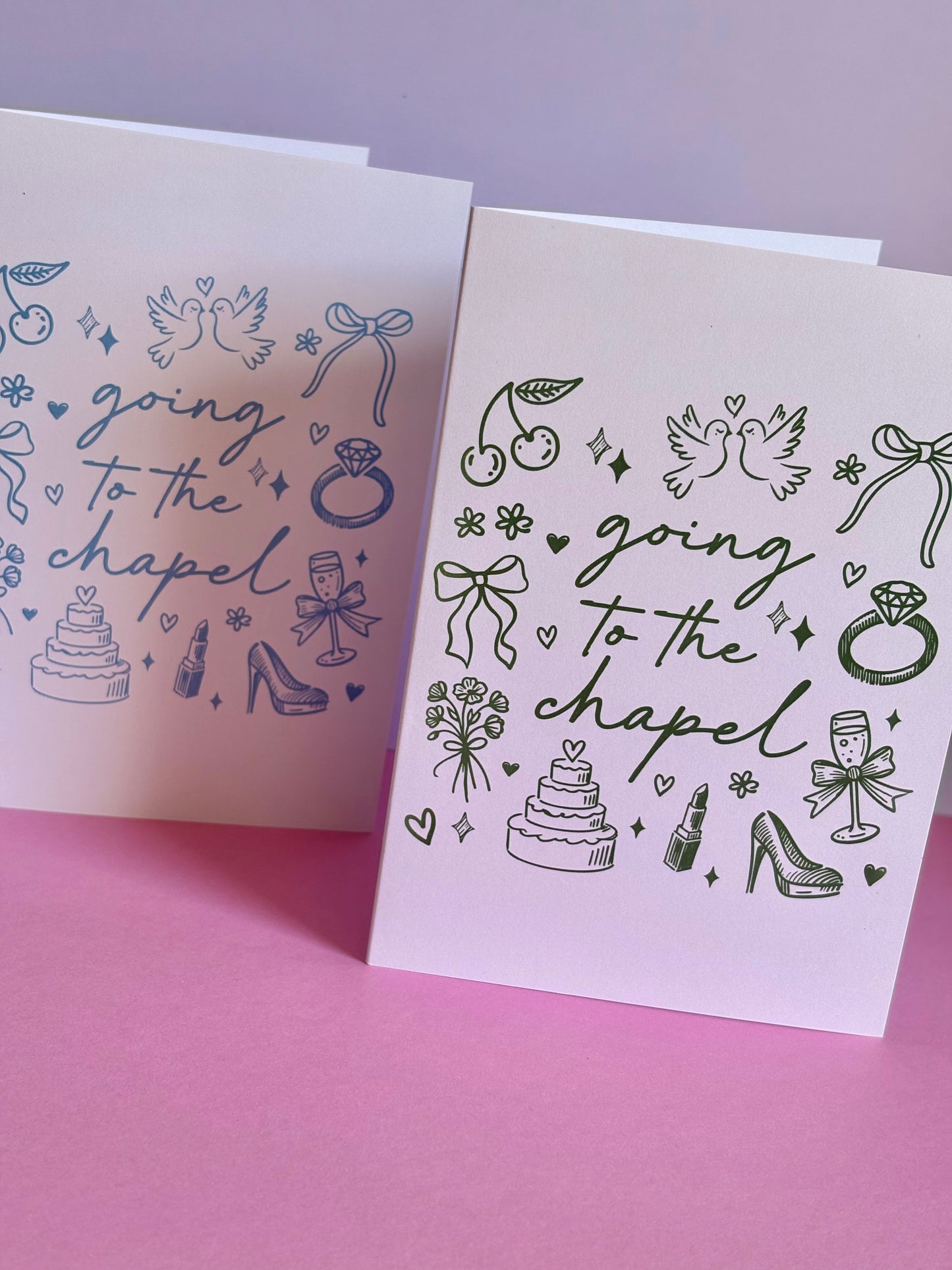 Going to the Chapel Wedding Card