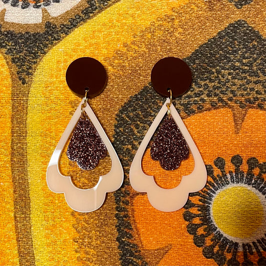 Art Deco Dangle Earrings - Hung On You Boutique