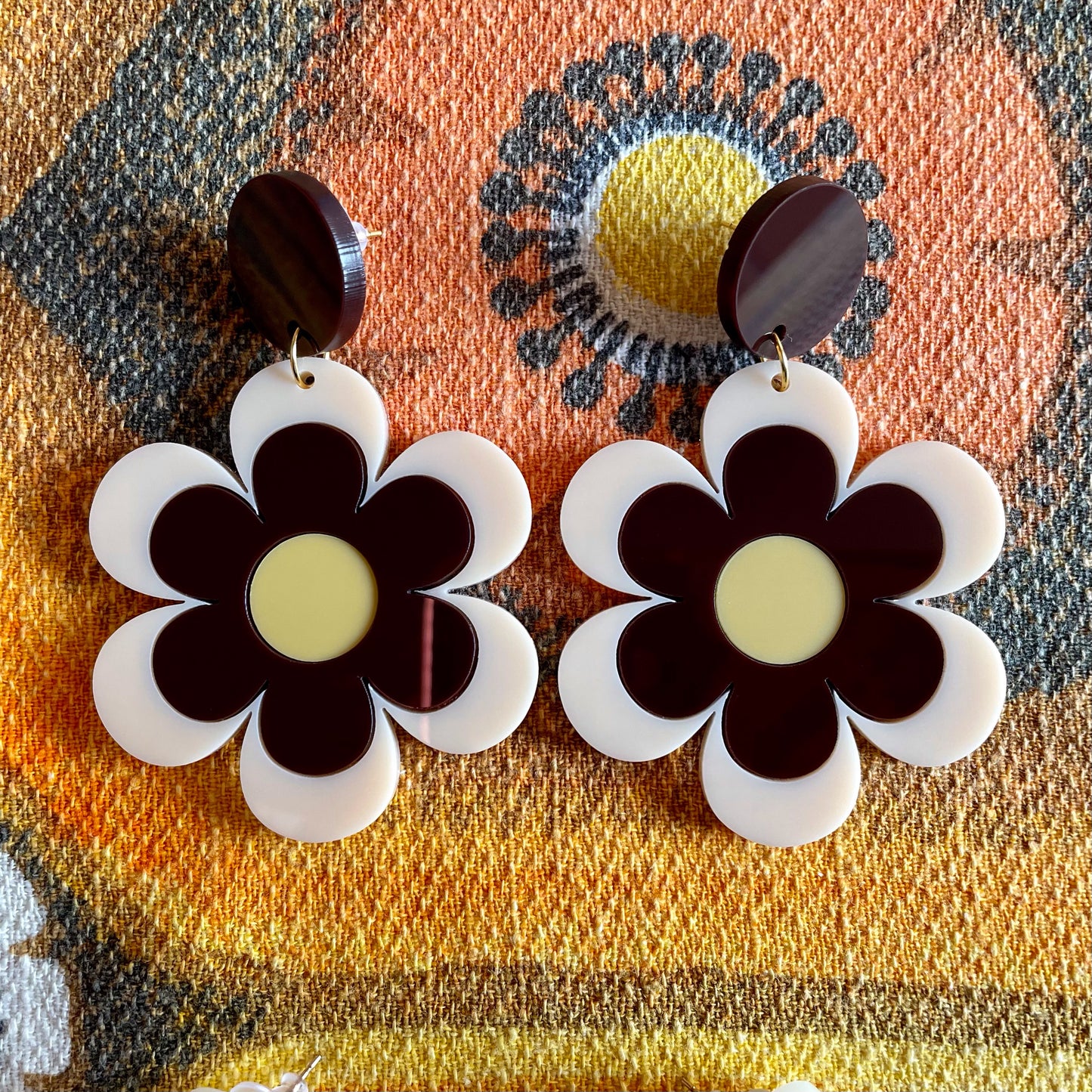 Delilah Daisy Earrings and Brooches - Hung On You Boutique