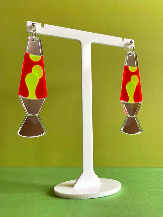 Lava Lamp Earrings - Hung On You Boutique