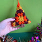 Granny Square Christmas Tree Ornaments