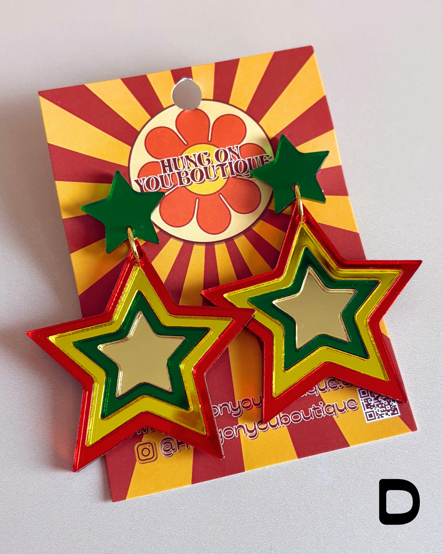 Starburst Earrings: Zero Waste