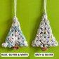 Granny Square Christmas Tree Ornaments