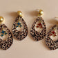Leopard Cosmic Drop Earrings