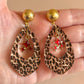 Leopard Cosmic Drop Earrings