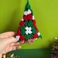 Granny Square Christmas Tree Ornaments