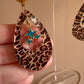 Leopard Cosmic Drop Earrings
