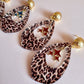 Leopard Cosmic Drop Earrings