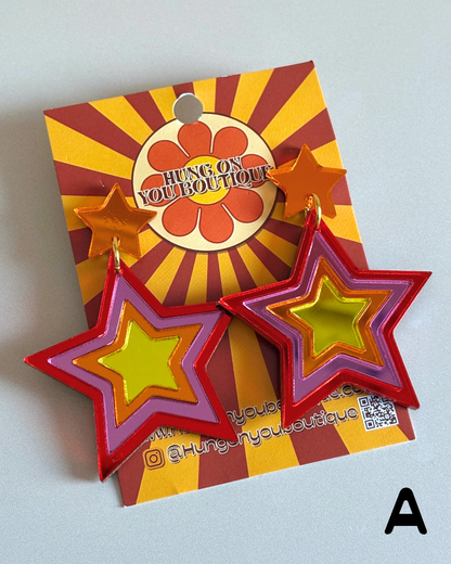 Starburst Earrings: Zero Waste