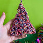 Granny Square Christmas Tree Ornaments