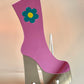 Boogie Shoe Wall Hanging: Flower