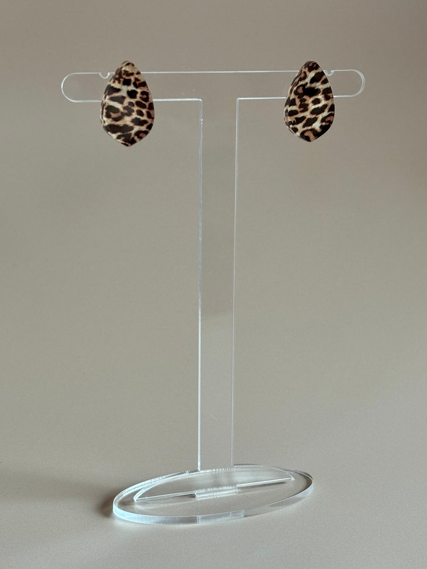 Leopard Mini Studs Earrings