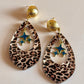 Leopard Cosmic Drop Earrings