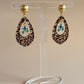 Leopard Cosmic Drop Earrings