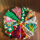 Granny Square Christmas Tree Ornaments