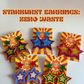 Starburst Earrings: Zero Waste