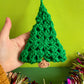 Granny Square Christmas Tree Ornaments