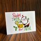 Swirl, Twirl & Twist Christmas Card