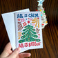 All Is Calm, All Is Bright Christmas Card