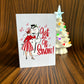 Jingle Belle Christmas Cards: Set of 4