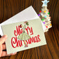 Jingle Belle Christmas Cards: Set of 4