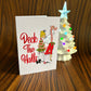 Jingle Belle Christmas Cards: Set of 4