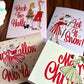 Jingle Belle Christmas Cards: Set of 4