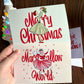 Jingle Belle Christmas Cards: Set of 4