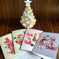 Jingle Belle Christmas Cards: Set of 4