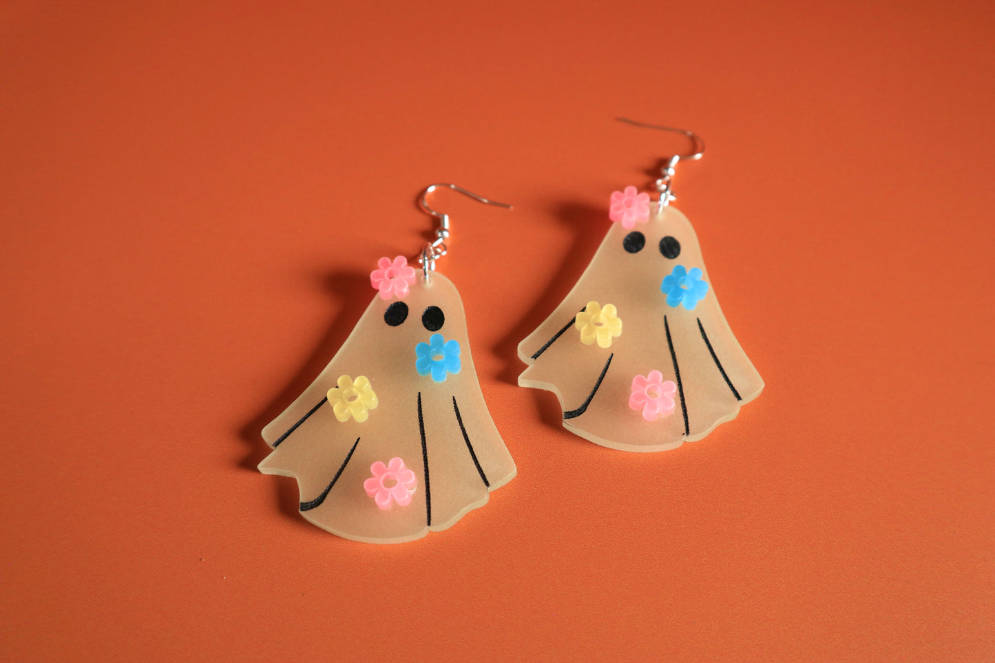 Glow in the Dark Ghost Earrings