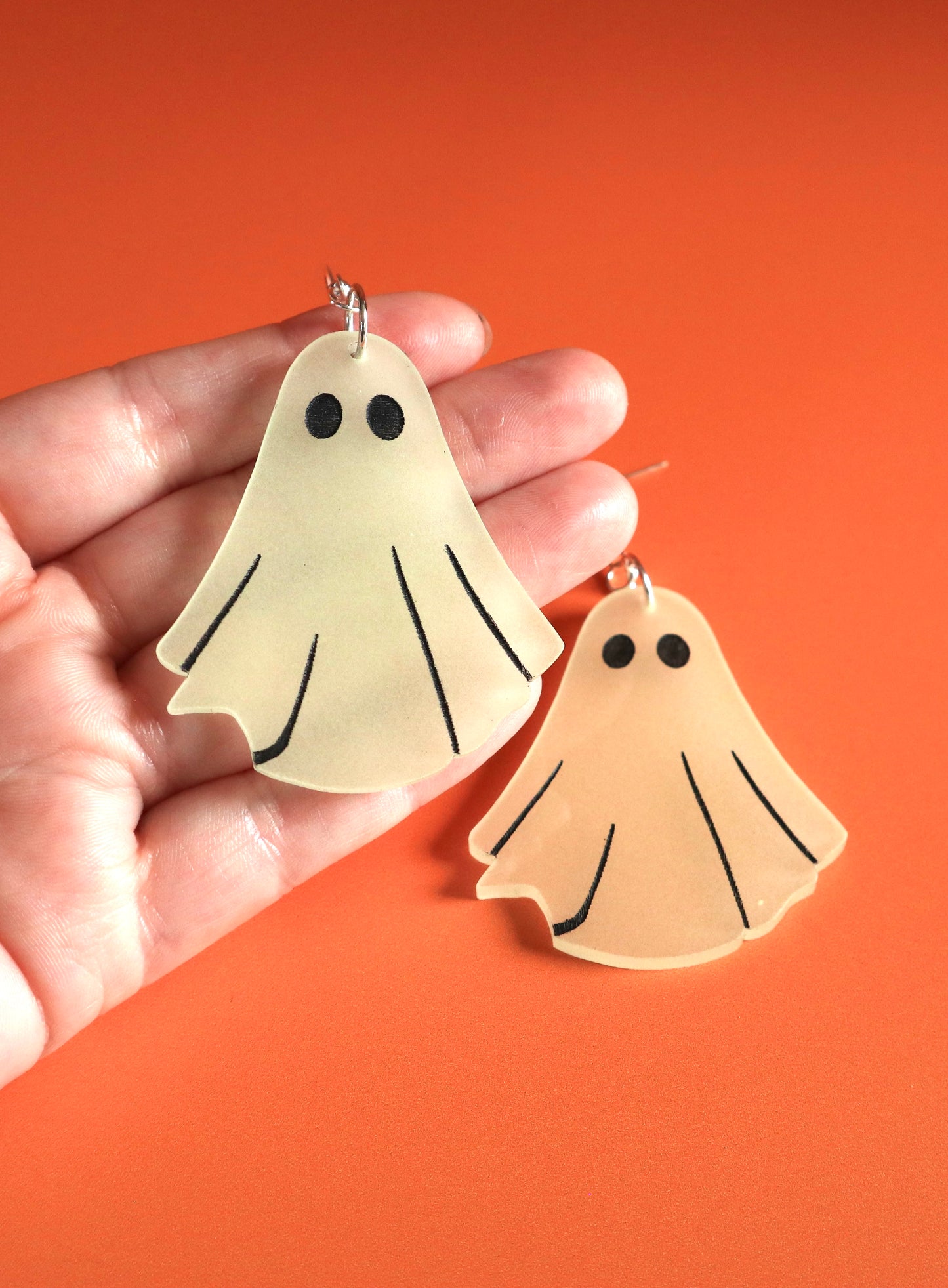 Glow in the Dark Ghost Earrings