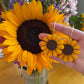 Sunflower Hoops