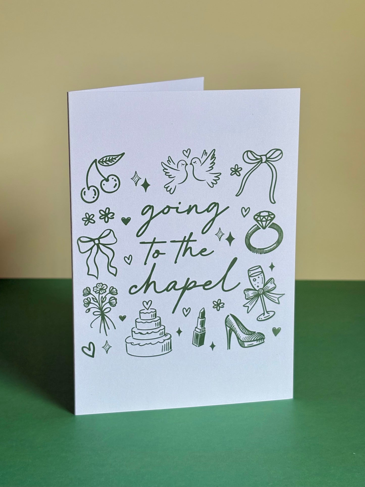 Going to the Chapel Wedding Card