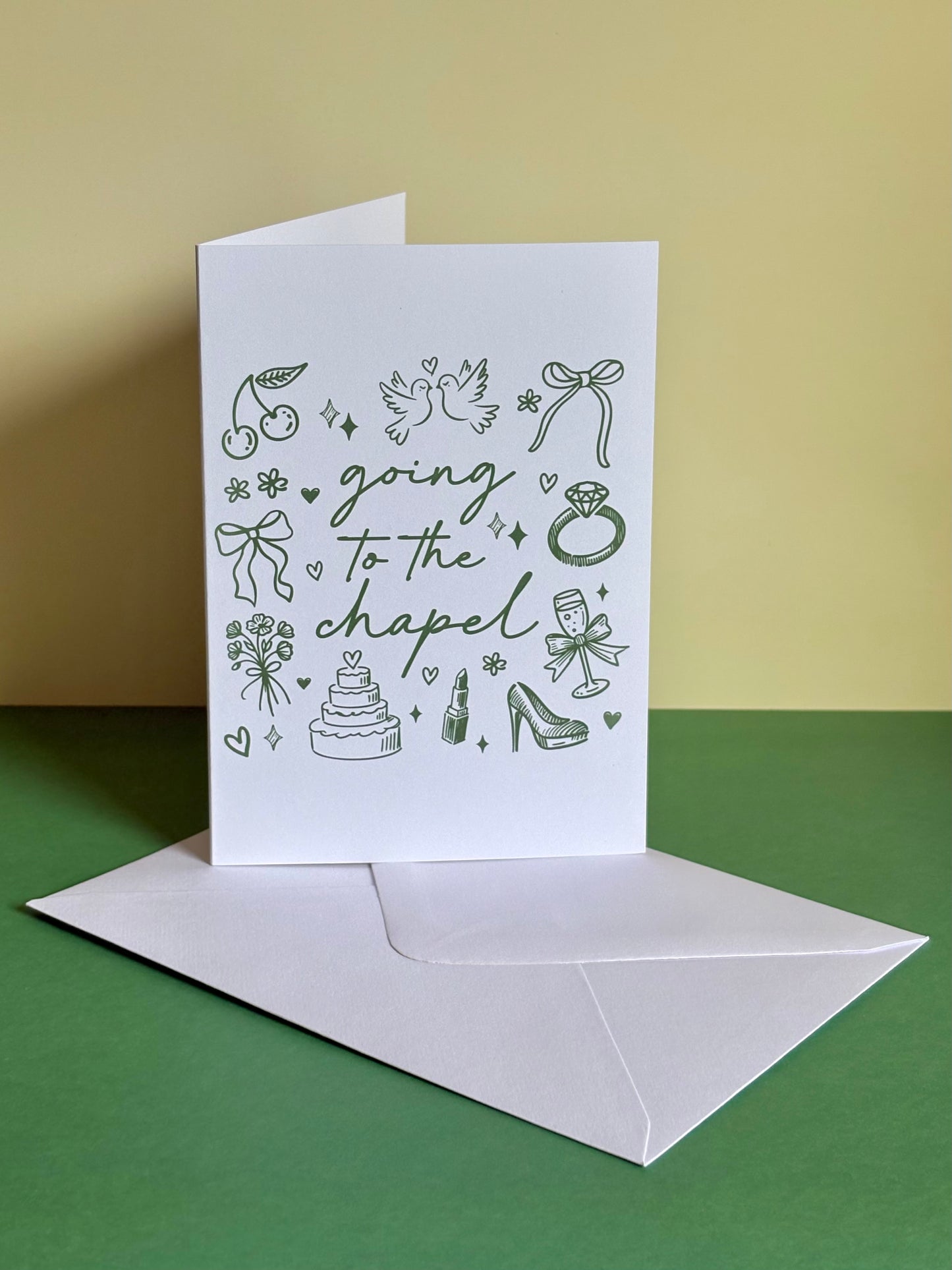 Going to the Chapel Wedding Card