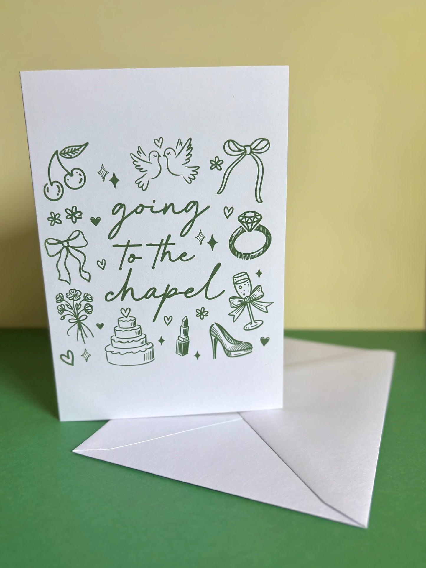 Going to the Chapel Wedding Card