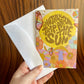 Groovy 'Another Trip Around the Sun' A6 Blank Card