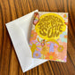 Groovy 'Another Trip Around the Sun' A6 Blank Card