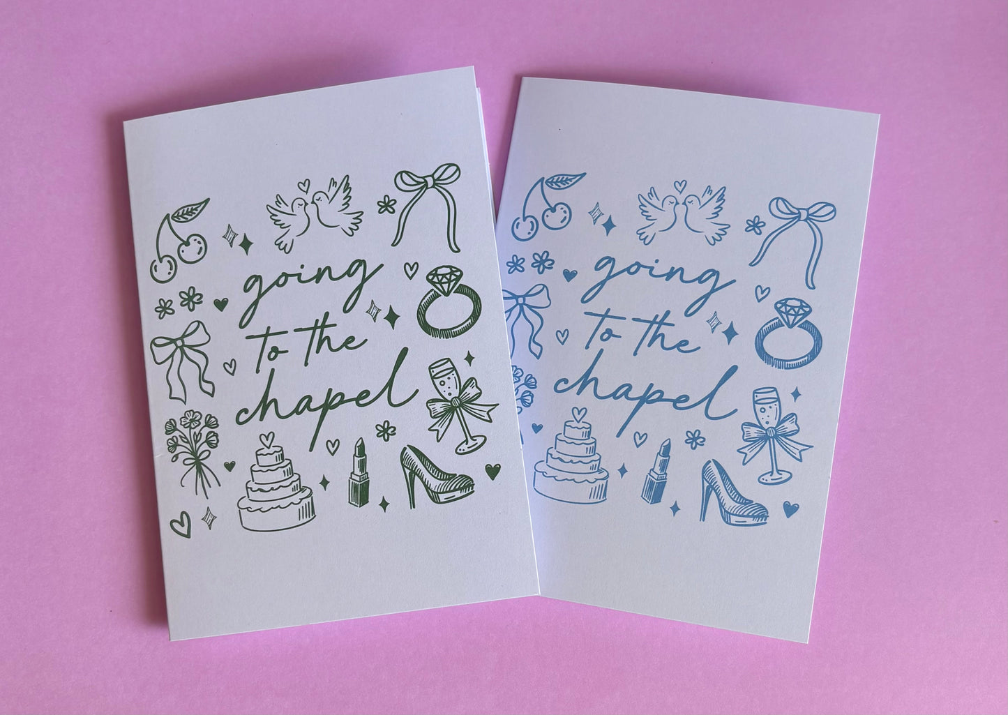 Going to the Chapel Wedding Card