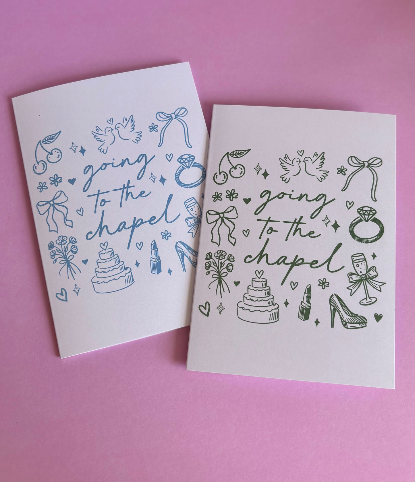 Going to the Chapel Wedding Card