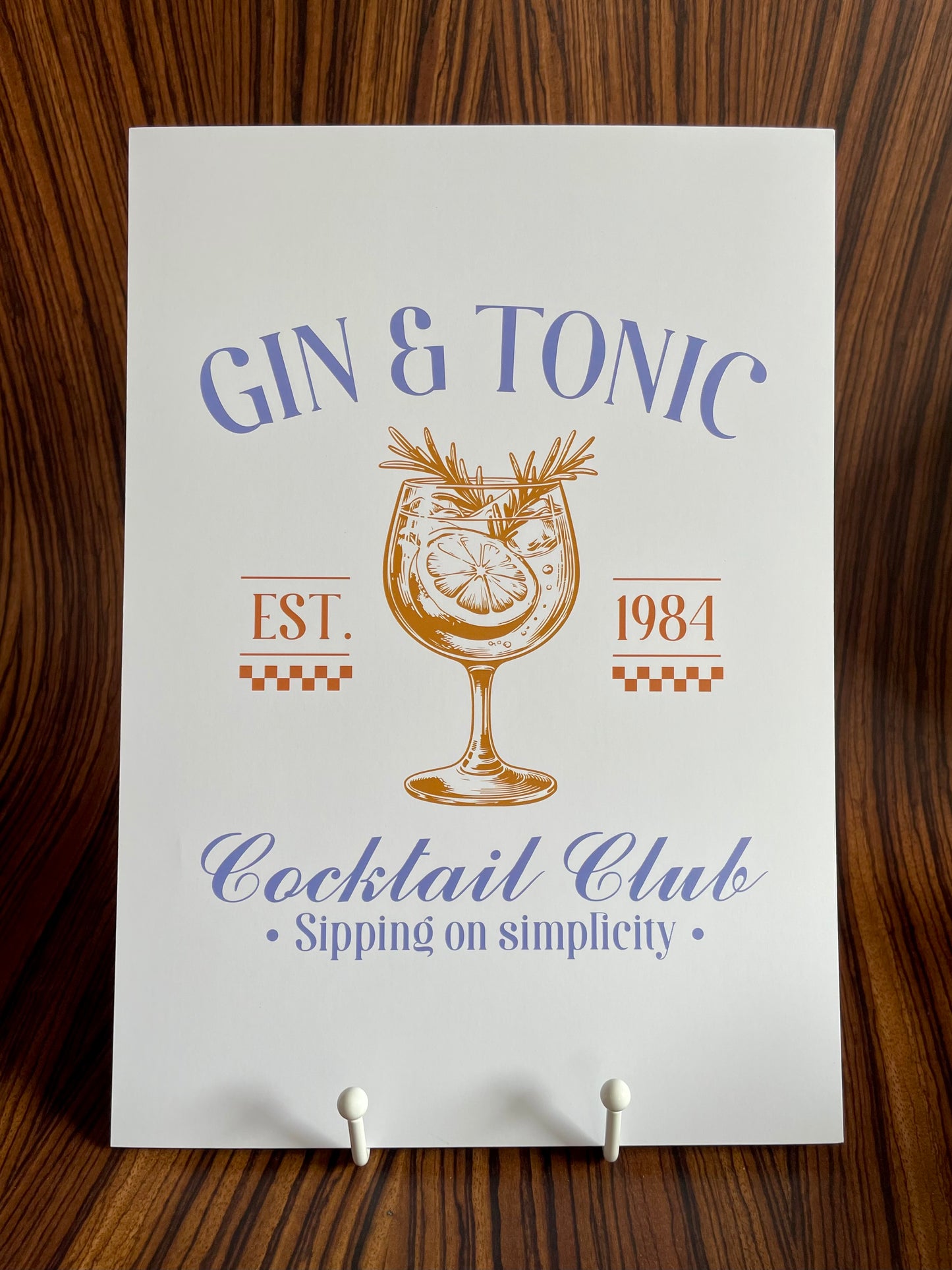 Classic Cocktails A4 Art Prints