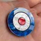 Mod Target Brooch