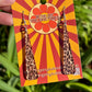 Leopard Print Taper Drop Earrings