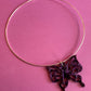 Psychedelic Flutter Butterfly Choker