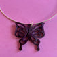 Psychedelic Flutter Butterfly Choker