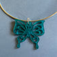 Psychedelic Flutter Butterfly Choker