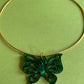 Psychedelic Flutter Butterfly Choker
