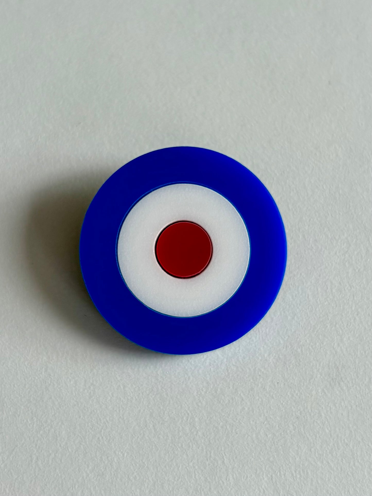 Mod Target Brooch