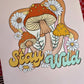 A4 Art Illustration Print: 'Stay Wild' - Hung On You Boutique